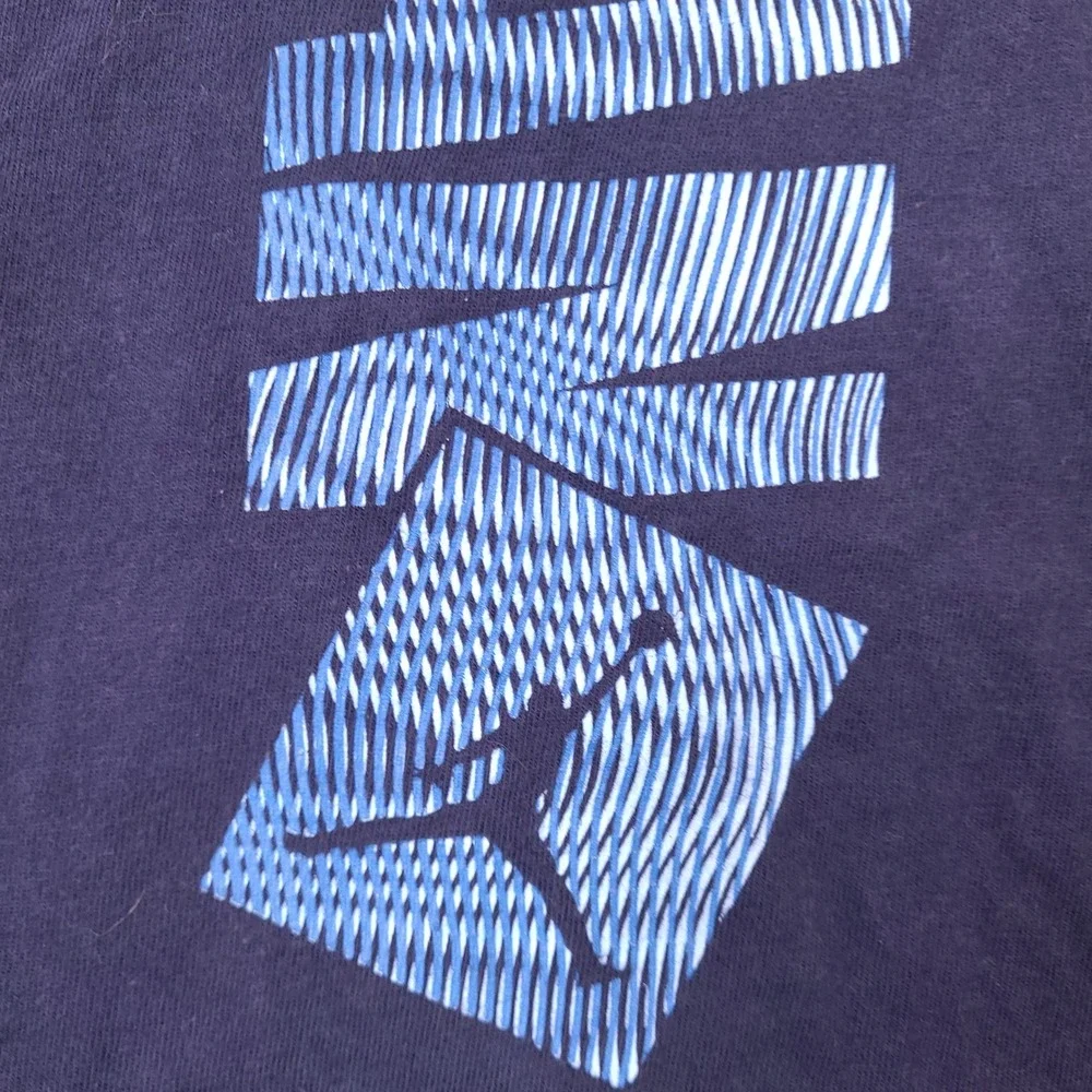 Jordan Jumpman Mens XL Navy Blue Graphic T-Shirt Short Sleeve Nike
